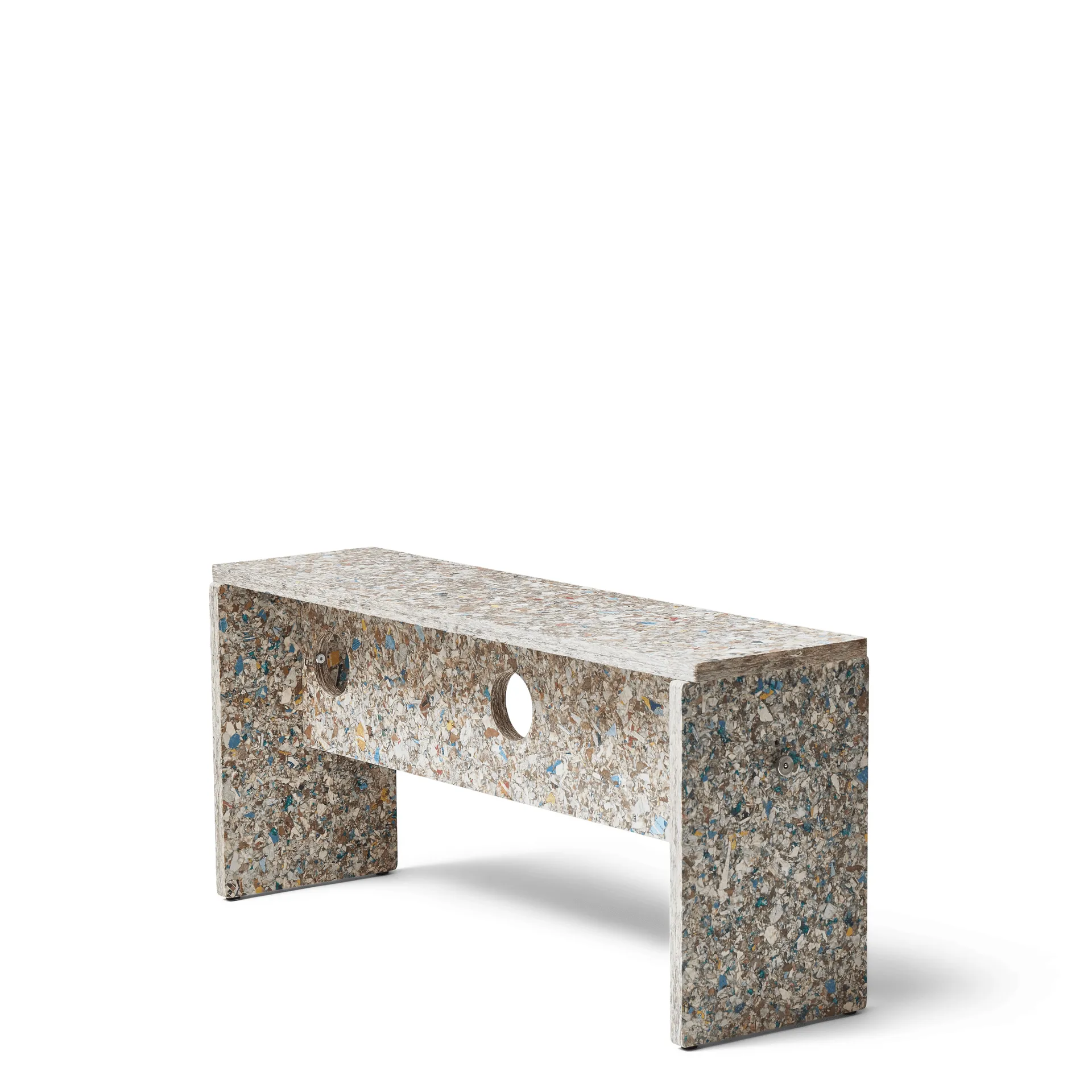 Remake banco 95 cm, Cinza Form & Refine