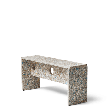 Remake banco 95 cm - Cinza - Form & Refine