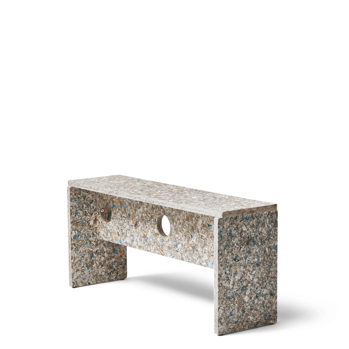 Remake banco 95 cm, Cinza Form & Refine