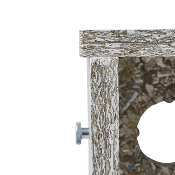 Remake banco 95 cm - Cinza - Form & Refine