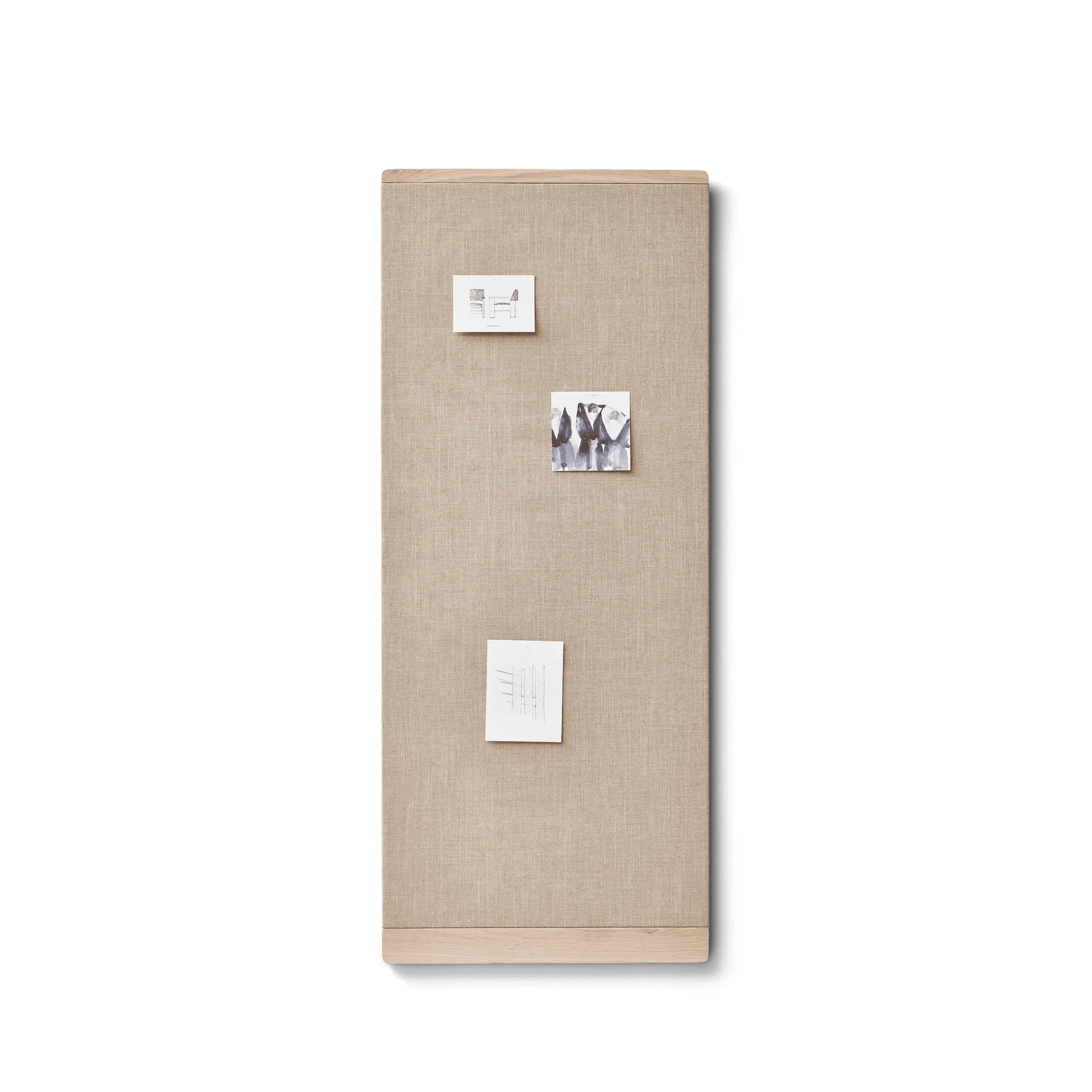 Rim quadro de avisos 60x145 cm, Carvalho branco Form & Refine