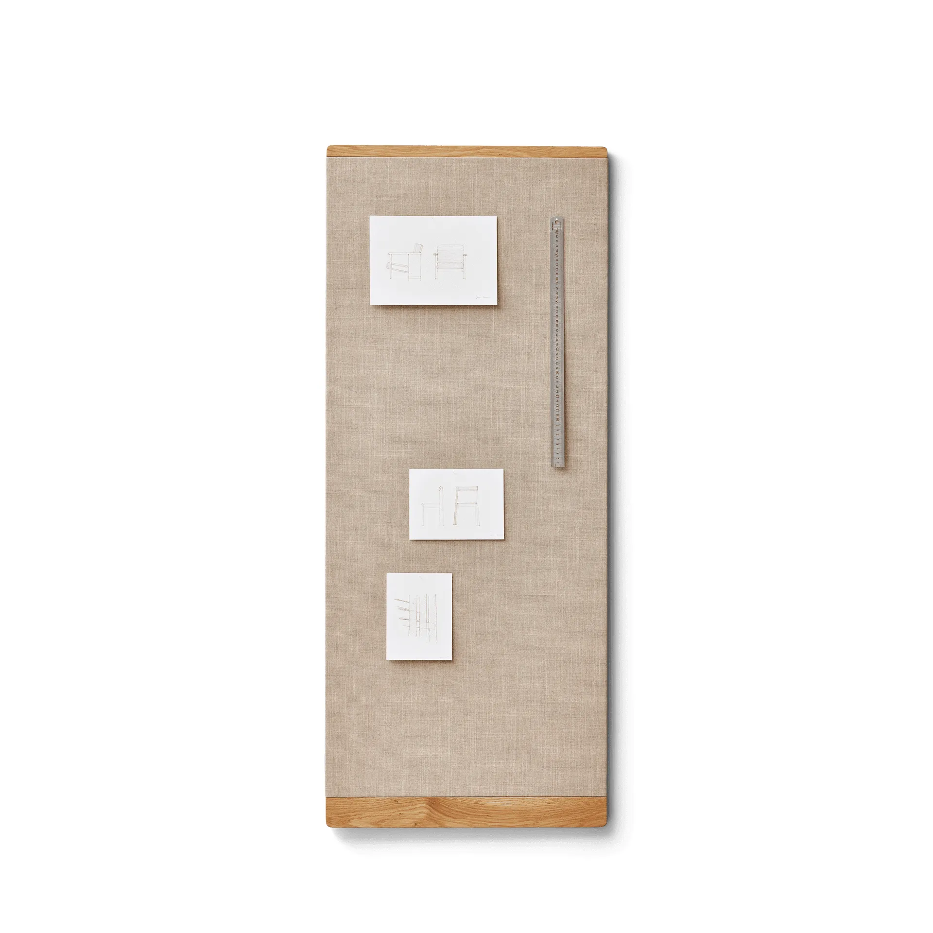 Rim quadro de avisos 60x145 cm, Carvalho Form & Refine