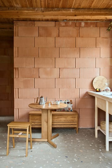 Trefoil mesa de jantar Ø75 cm - Carvalho - Form & Refine