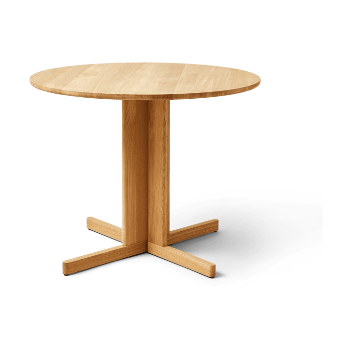 Trefoil mesa de jantar Ø90 cm - Carvalho - Form & Refine