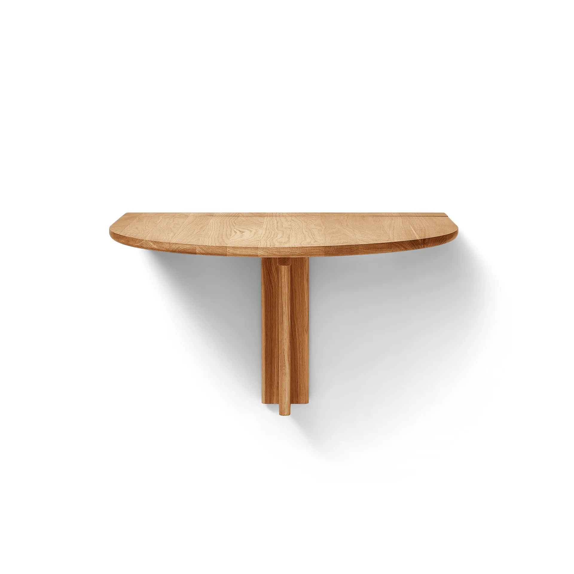 Trefoil mesa de parede, Carvalho Form & Refine