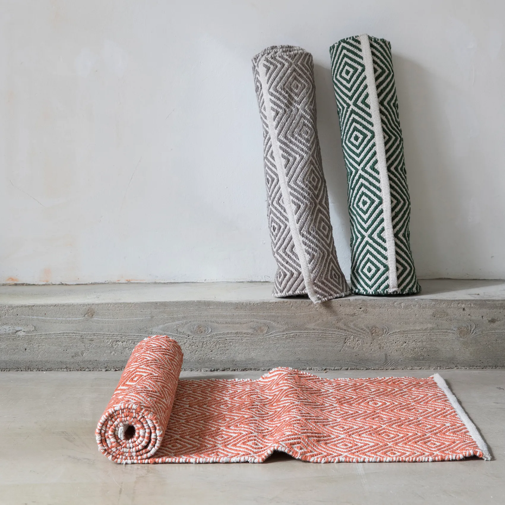 Tapete Diamond 70x200 cm, Burnt orange Formgatan