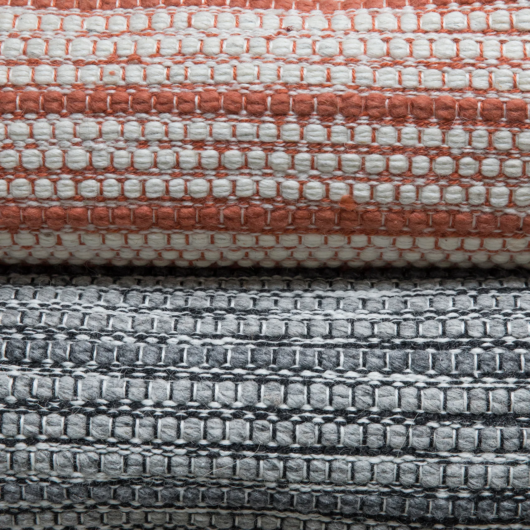 Tapete Stripe 170x230 cm, Burnt orange Formgatan