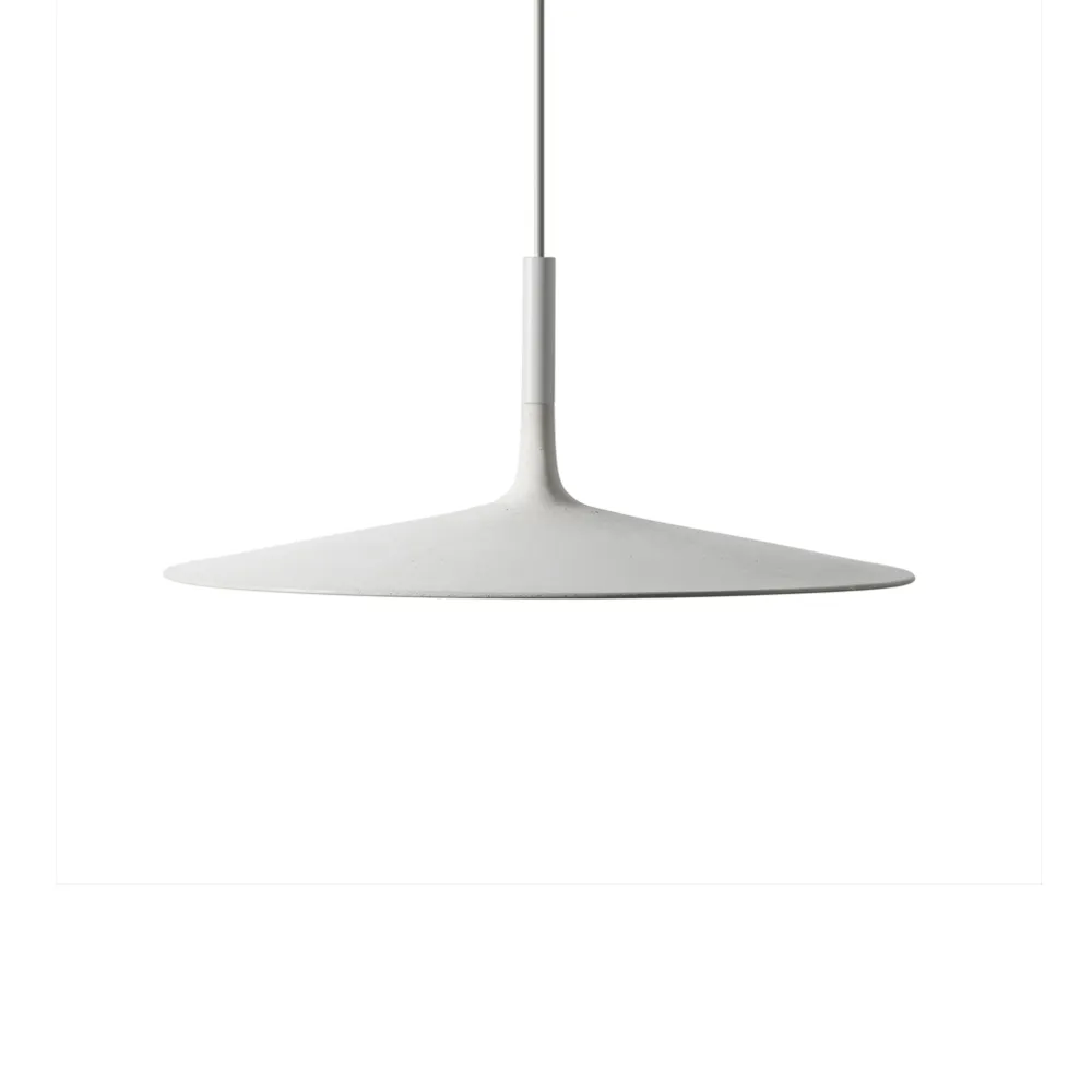 Aplomb Large pendente, Betão branco Foscarini