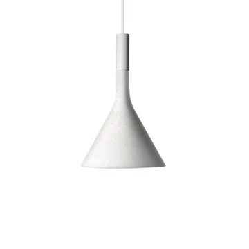 Aplomb mini pendente - branco, bianco betong - Foscarini
