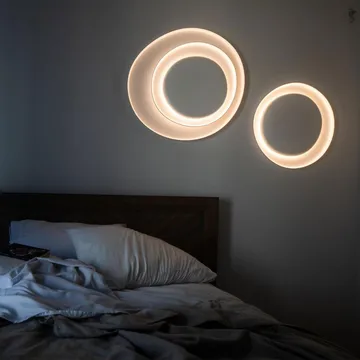 Bahia Mini candeeiro de parede - branco, led - Foscarini