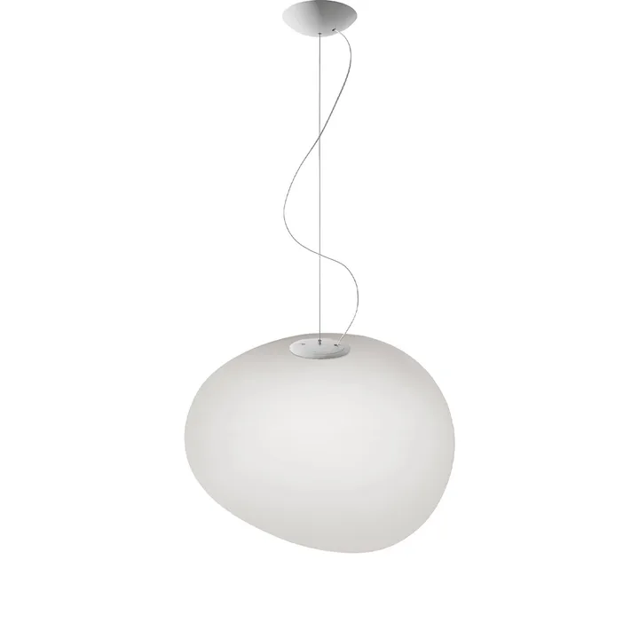 Gregg grande candeeiro pendente - Branco - Foscarini