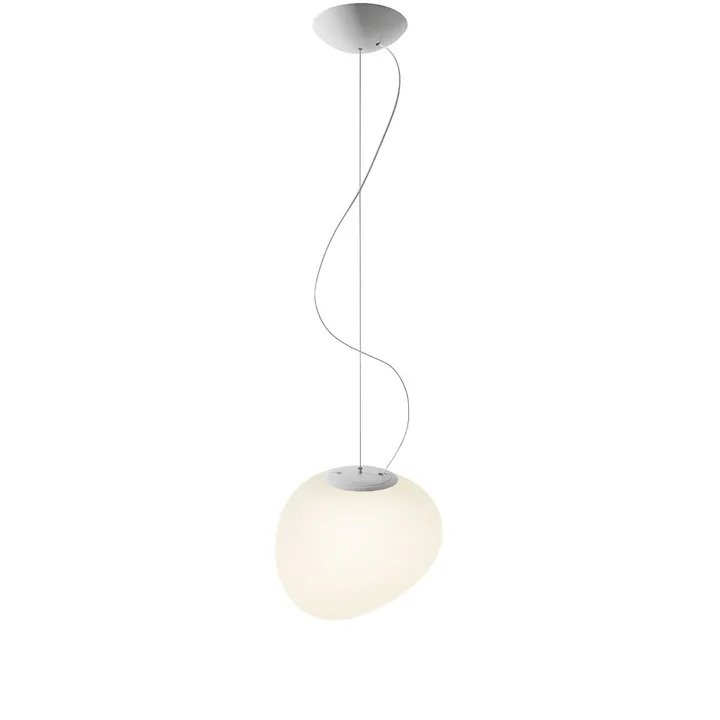 Gregg midi pendente - Branco - Foscarini
