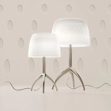 Lumiere 30th Piccola candeeiro de mesa regulável - champanhe, bolhas - Foscarini