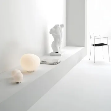 Poly Gregg candeeiro de mesa médio - Branco - Foscarini