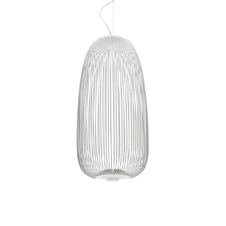 Spokes 1 candeeiro pendente - Branco - Foscarini