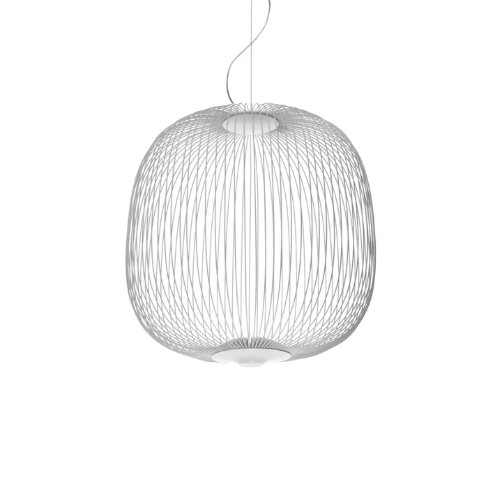 Spokes 2 candeeiro pendente - Branco - Foscarini