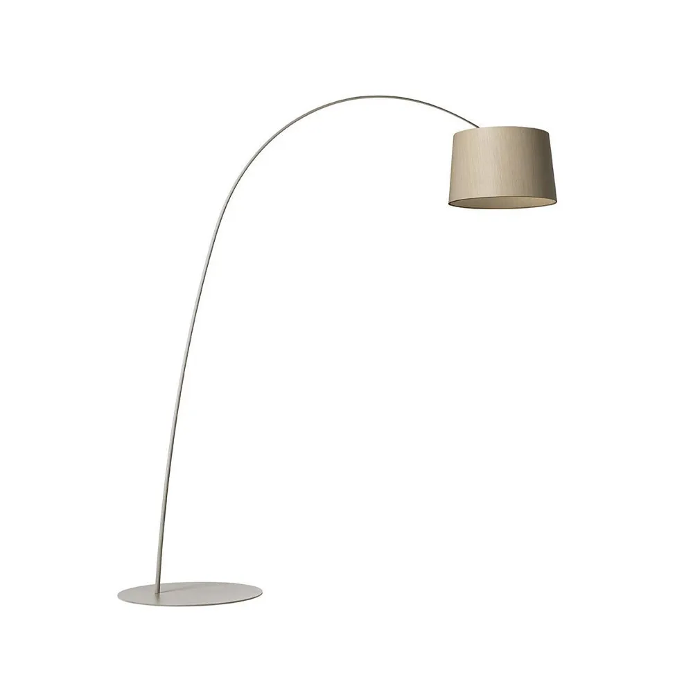 Twiggy Wood candeeiro de pé, greige Foscarini