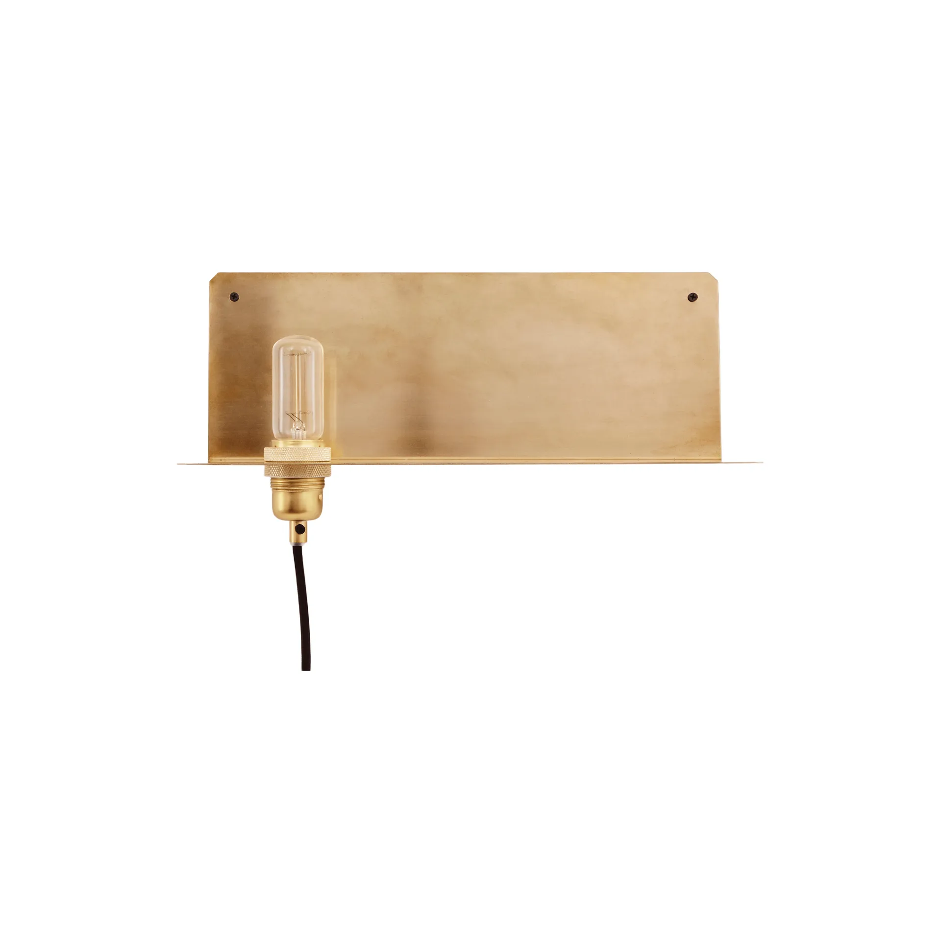 90° Wall Light candeeiro de parede, Brass FRAMA