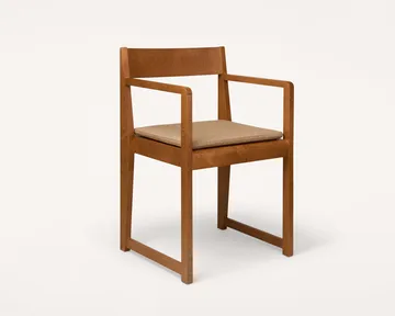 Armrest Chair 01 almofada para cadeira com braços - Camel, 47x37x4 cm - FRAMA