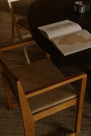 Armrest Chair 01 almofada para cadeira com braços - Camel, 47x37x4 cm - FRAMA