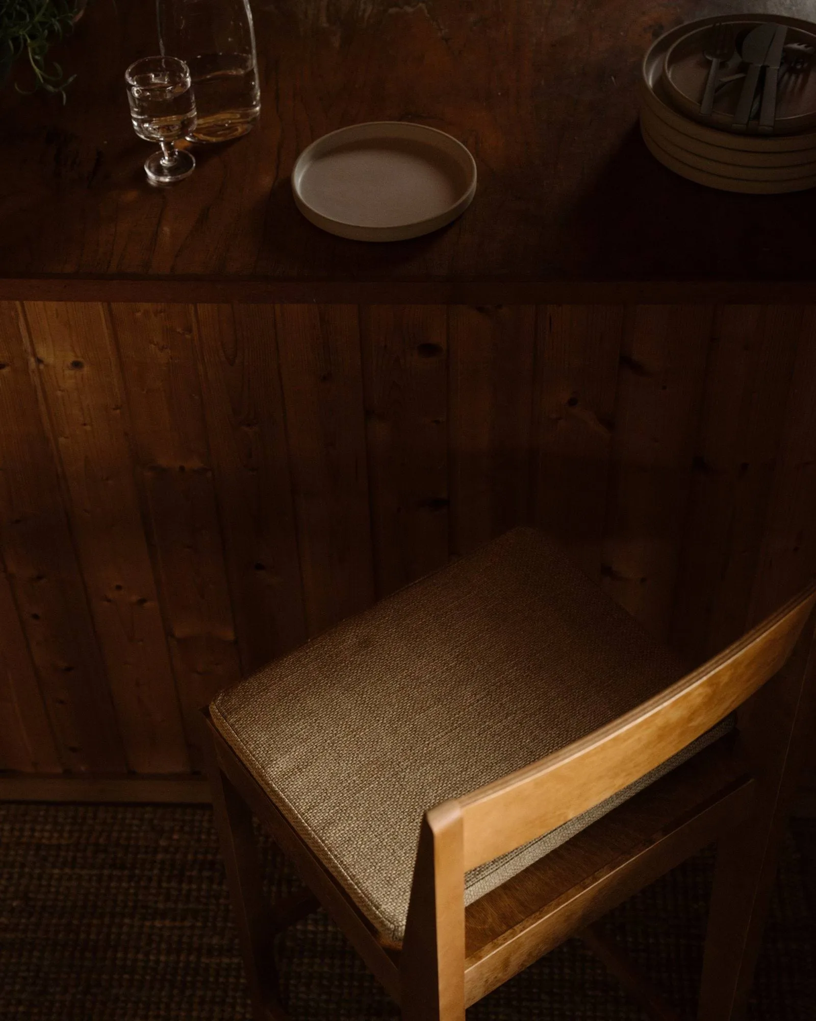 Bar Chair 01 almofada para banco de bar, Camel, 32x40x4 cm FRAMA