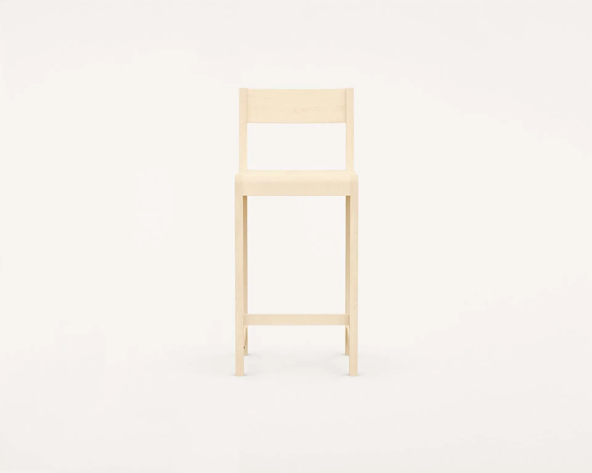 Bar Chair 01 banco de bar, Bétula, 65 cm FRAMA