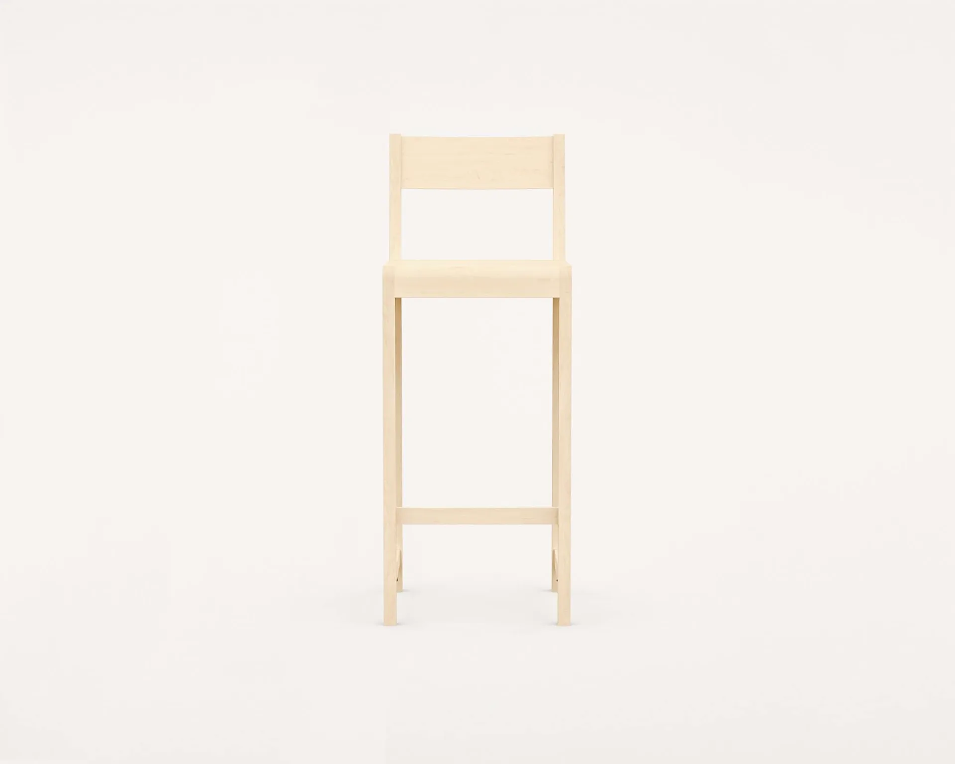 Bar Chair 01 banco de bar, Bétula, 76 cm FRAMA