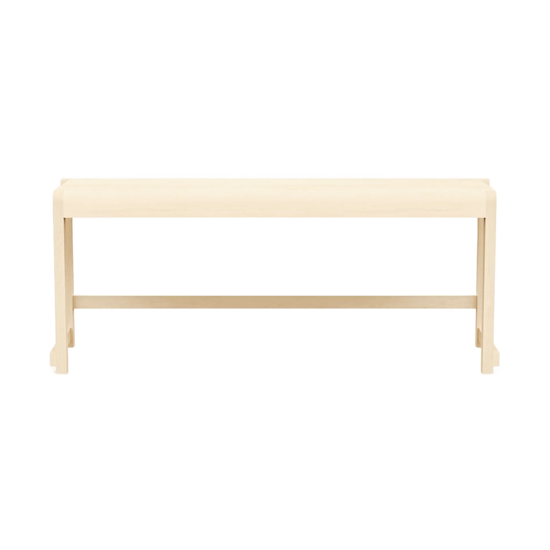 Bench 01 banco, Bétula, 114,6x37x46 cm FRAMA