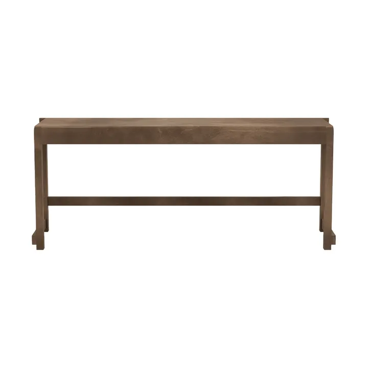 Bench 01 banco - Bétula castanho-escura, 114,6x37x46 cm - FRAMA
