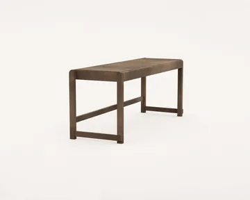 Bench 01 banco - Bétula castanho-escura, 114,6x37x46 cm - FRAMA