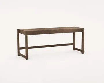 Bench 01 banco - Bétula castanho-escura, 114,6x37x46 cm - FRAMA