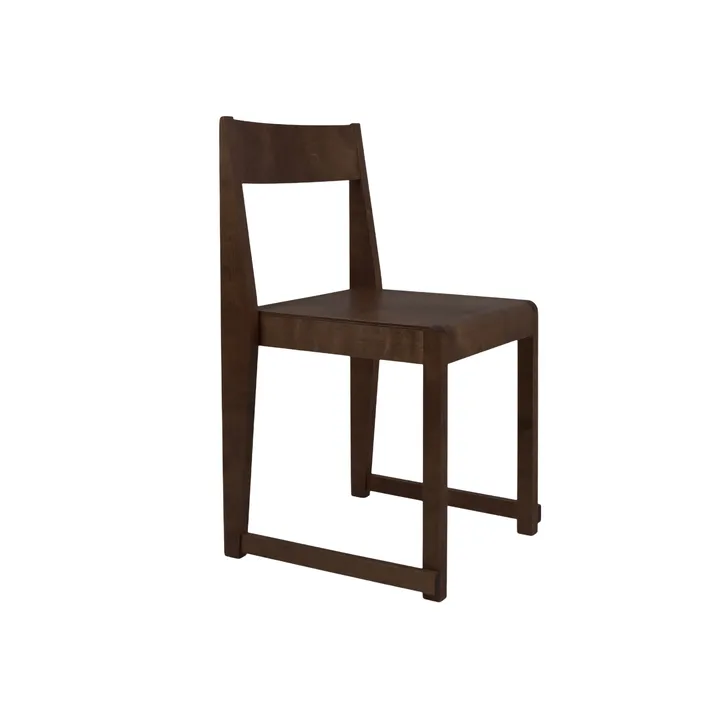 Chair 01 cadeira - Bétula castanho-escura - FRAMA