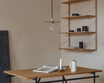 Circle Shade candeeiro de suspensão - Latão, Ø25 cm - FRAMA