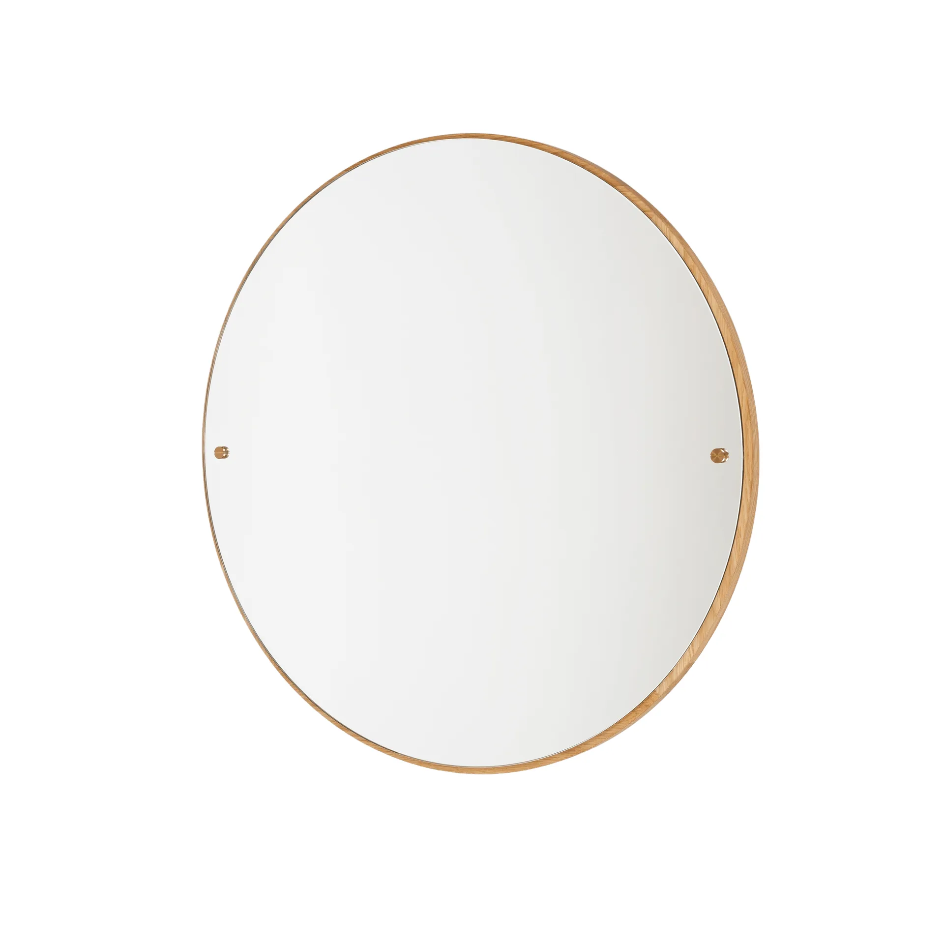 CM Circle espelho, Carvalho, large, Ø70 cm FRAMA