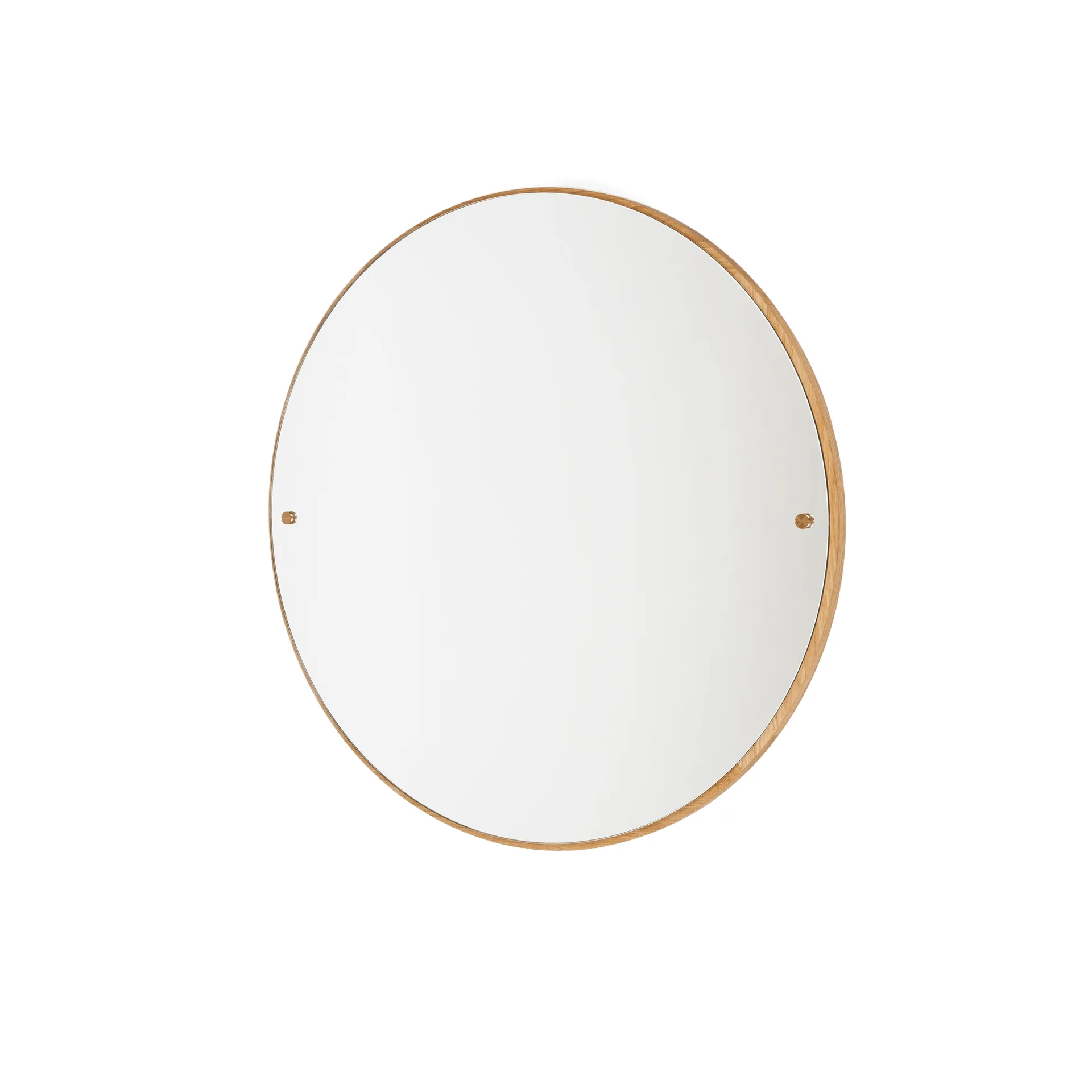 CM Circle espelho, Carvalho, medium, Ø60 cm FRAMA