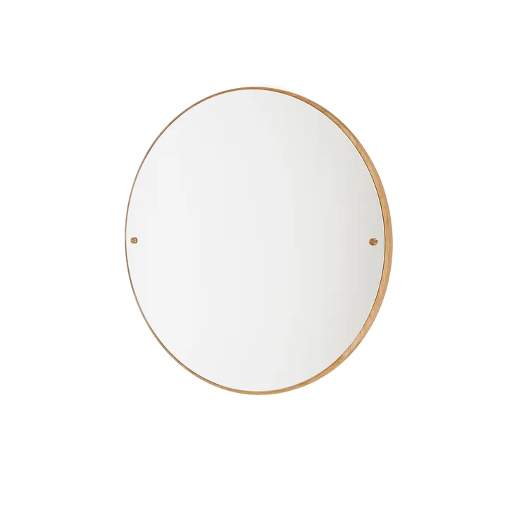 CM Circle espelho - Carvalho, medium, Ø60 cm - FRAMA