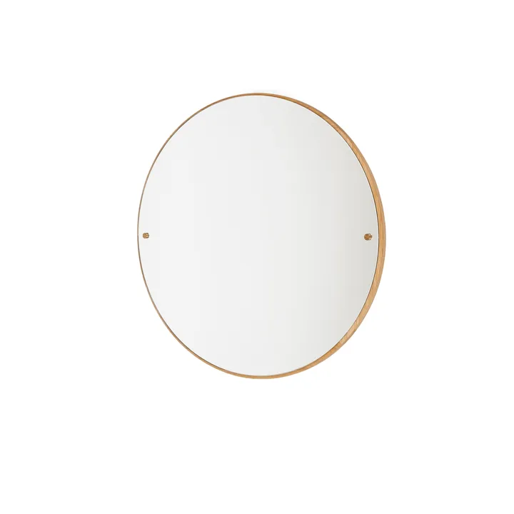CM Circle espelho - Carvalho, small, Ø45 cm - FRAMA