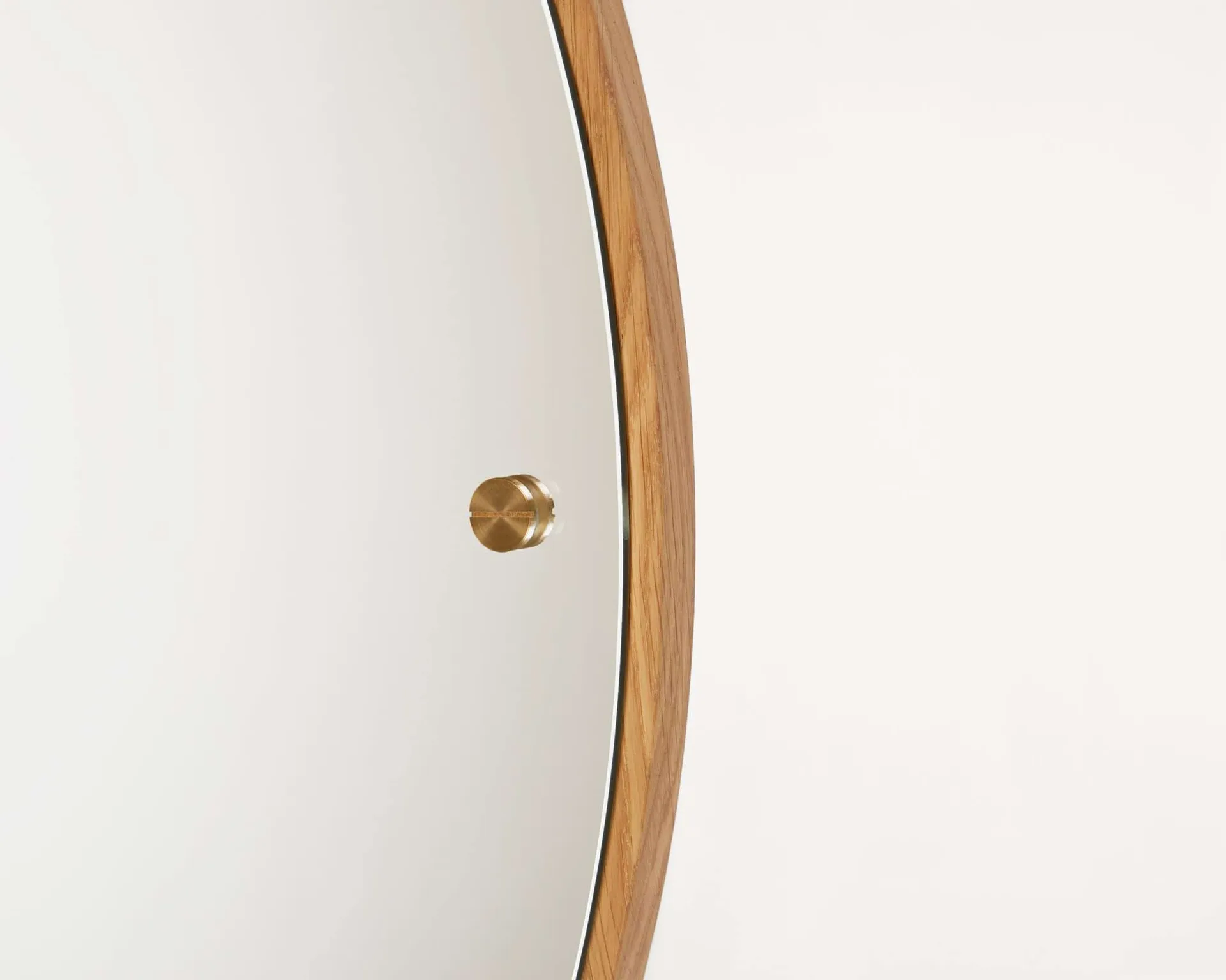 CM Circle espelho, Carvalho, small, Ø45 cm FRAMA