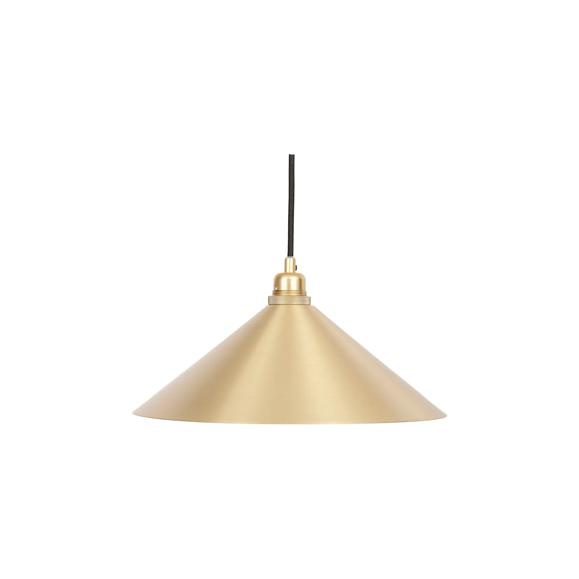Cone Shade candeeiro de suspensão, Brass, medium, Ø36 cm FRAMA