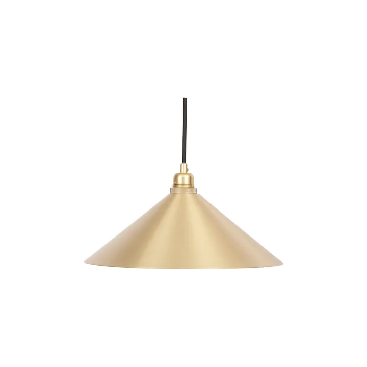 Cone Shade candeeiro de suspensão - Brass, medium, Ø36 cm - FRAMA