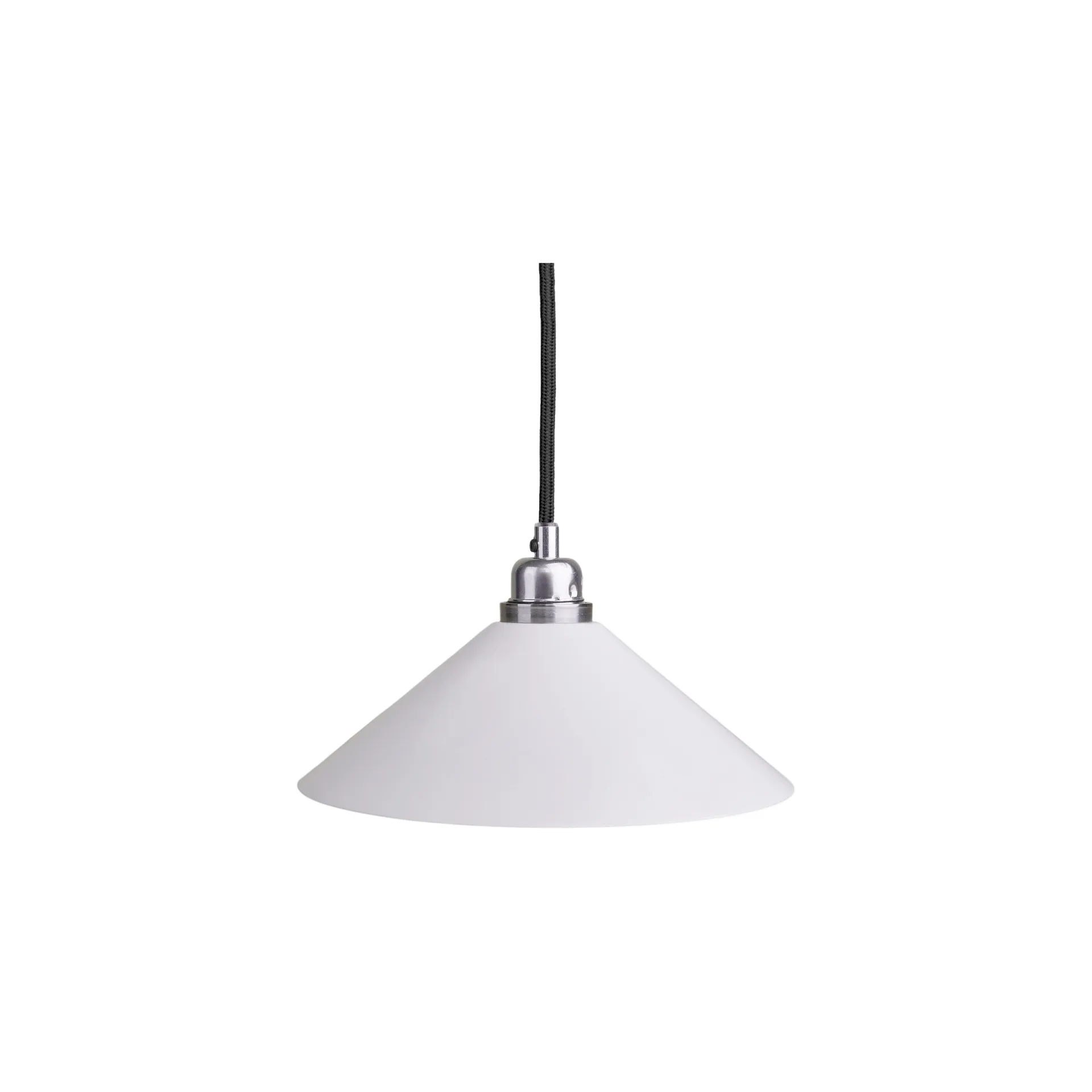 Cone Shade candeeiro de suspensão, White, small, Ø25 cm FRAMA