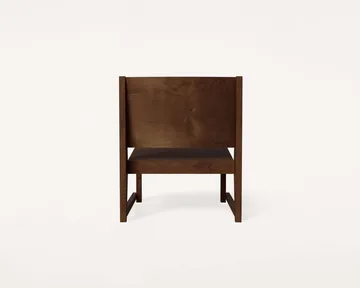 Easy Chair 01 poltrona de descanso - Bétula castanho-escura - FRAMA