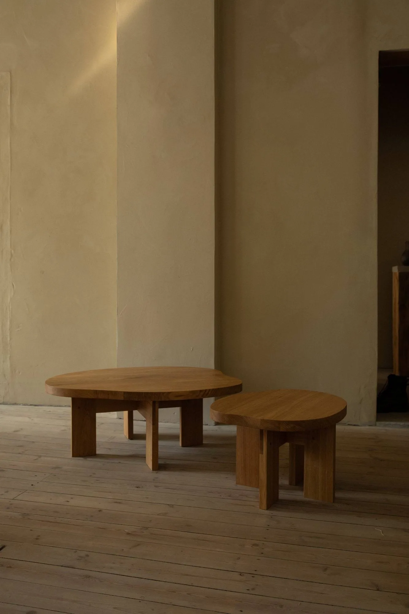Farmhouse mesa de apoio, Carvalho, 51x55,8x37 cm FRAMA