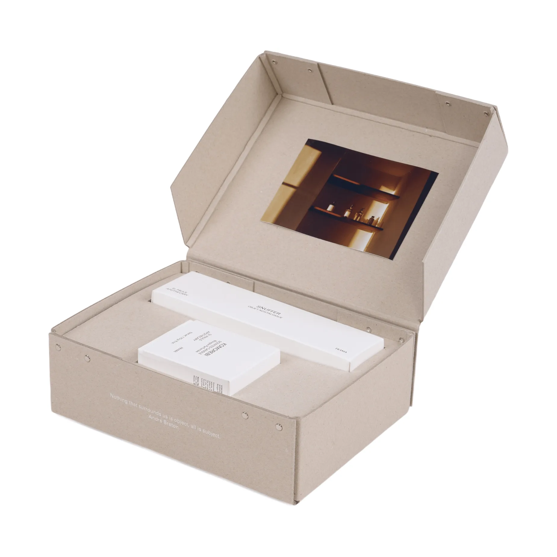 FRAMA conjunto de oferta com vela perfumada + apagador de velas, Komorebi FRAMA