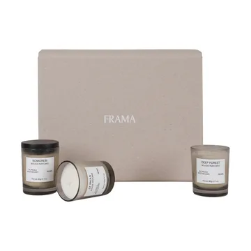 FRAMA conjunto de oferta de velas perfumadas - 3 peças - FRAMA