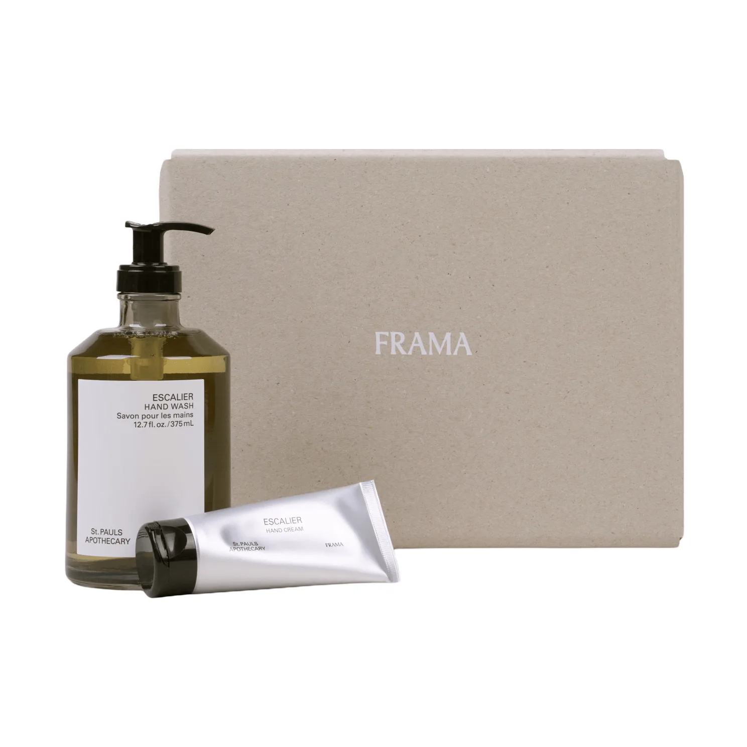 FRAMA conjunto de oferta sabonete para mãos + creme para mãos, Escalier FRAMA