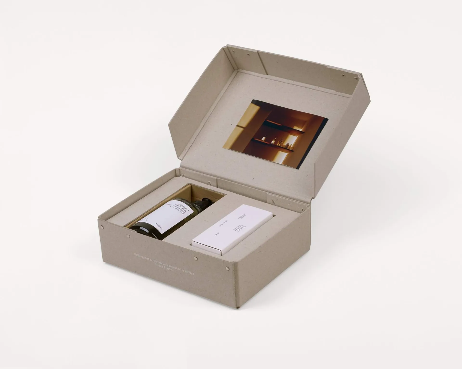 FRAMA conjunto de oferta sabonete para mãos + creme para mãos, Escalier FRAMA