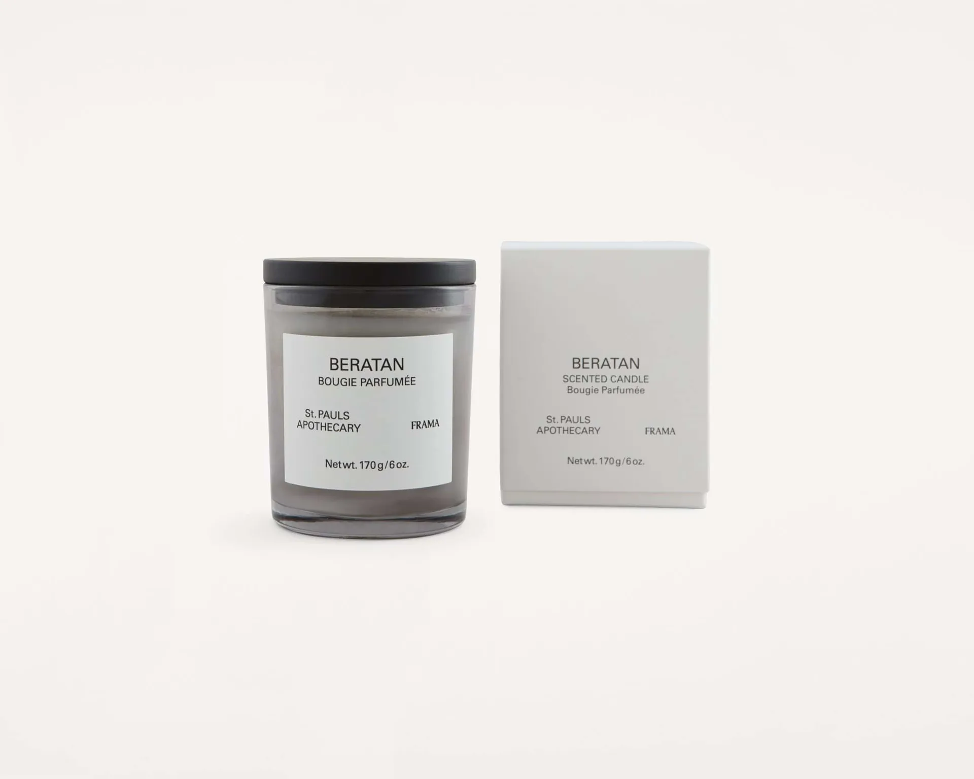 FRAMA vela perfumada, Beratan, 170 g FRAMA
