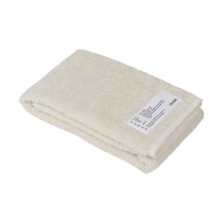Heavy Towel toalha 80x50 cm - Bone white (branco) - FRAMA