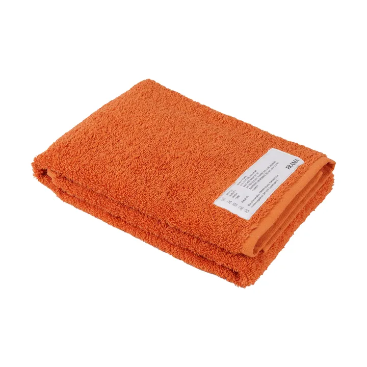 Heavy Towel toalha 80x50 cm - Burnt orange (orange) - FRAMA